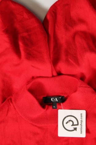 Damenpullover C&A, Größe XL, Farbe Rot, Preis 5,49 €