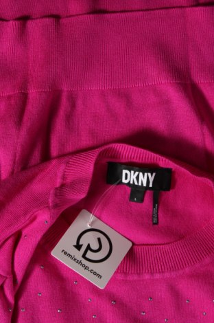 Дамски пуловер DKNY, Размер L, Цвят Розов, Цена 103,62 лв.