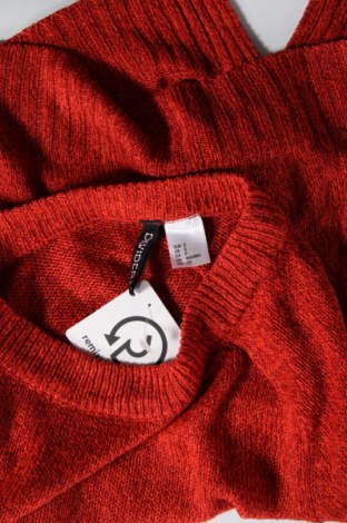 Damenpullover H&M Divided, Größe S, Farbe Rot, Preis 9,49 €