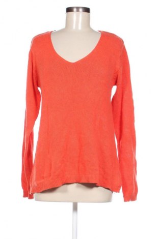 Damenpullover Janina, Größe L, Farbe Orange, Preis 14,99 €