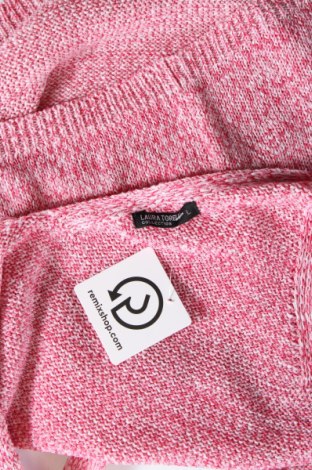 Damenpullover Laura Torelli, Größe L, Farbe Rosa, Preis 6,49 €