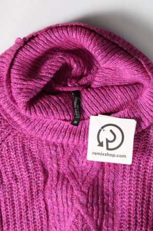 Damenpullover Laura Torelli, Größe M, Farbe Lila, Preis 9,49 €