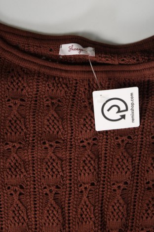 Damenpullover Sheego, Größe XL, Farbe Braun, Preis € 5,49