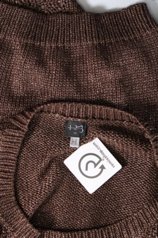 Damenpullover Un Deux Trois, Größe M, Farbe Braun, Preis € 25,99