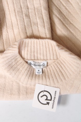 Damenpullover Warehouse, Größe S, Farbe Beige, Preis € 14,49