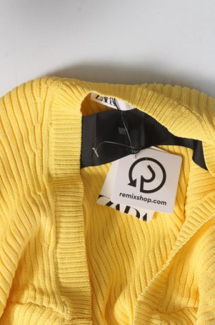 Damski sweter Zara, Rozmiar S, Kolor Żółty, Cena 89,99 zł