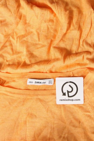 Dámsky pulóver Zara Knitwear, Veľkosť S, Farba Oranžová, Cena  7,45 €