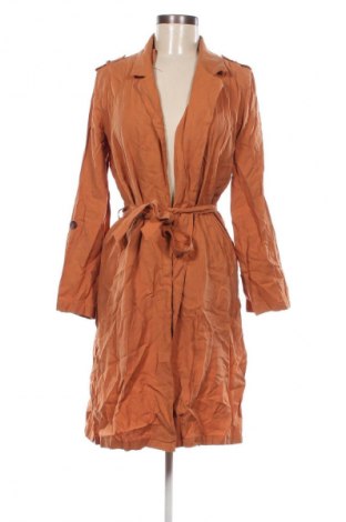 Damen Trench Coat Bershka, Größe XS, Farbe Orange, Preis € 10,49