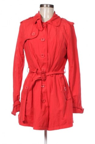 Damen Trenchcoat Clockhouse, Größe XL, Farbe Rot, Preis 16,99 €