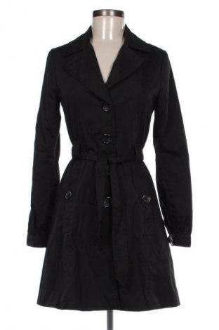 Damen Trench Coat H&M, Größe XS, Farbe Schwarz, Preis € 21,79