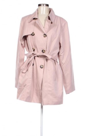 Damen Trenchcoat ONLY, Größe XL, Farbe Rosa, Preis 16,99 €