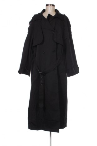 Damen Trenchcoat Q/S by S.Oliver, Größe M, Farbe Schwarz, Preis 31,79 €