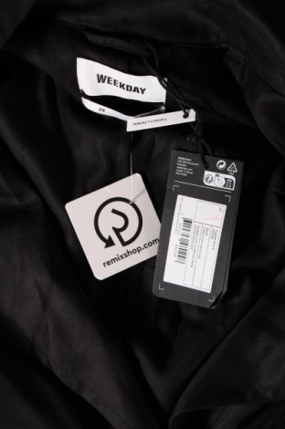 Trench de femei Weekday, Mărime XS, Culoare Negru, Preț 184,99 Lei