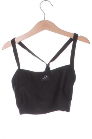 Damen Sporttop Adidas, Größe XXS, Farbe Schwarz, Preis 9,99 €