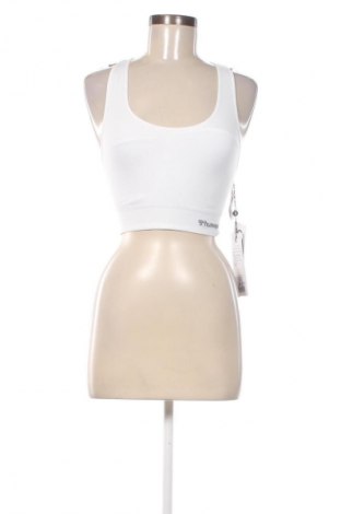 Damen Sporttop Hummel, Größe S, Farbe Weiß, Preis 11,99 €