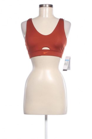 Damen Sporttop Nike, Größe M, Farbe Braun, Preis 39,99 €