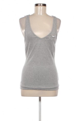 Damen Sporttop Nike, Größe M, Farbe Grau, Preis € 10,99