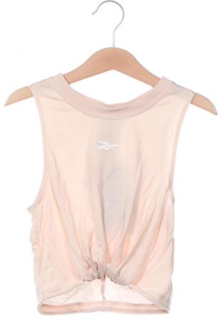 Damen Sporttop Reebok, Größe XXS, Farbe Beige, Preis 10,79 €