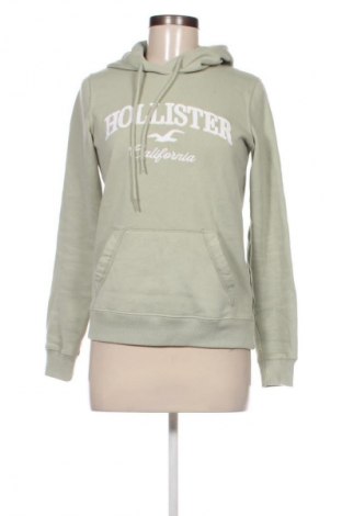 Дамски суичър Hollister, Размер XS, Цвят Зелен, Цена 41,29 лв.