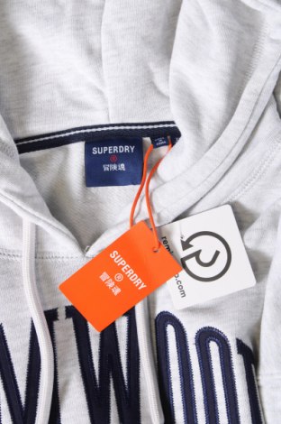 Дамски суичър Superdry, Размер S, Цвят Сив, Цена 58,99 лв.