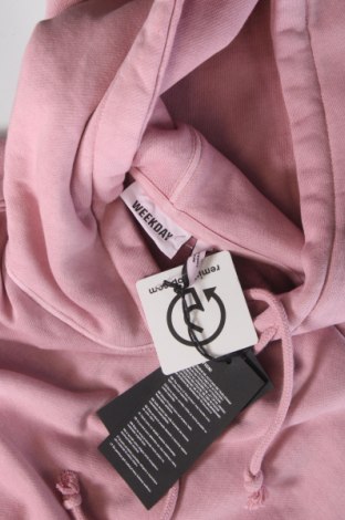 Damen Sweatshirt Weekday, Größe S, Farbe Rosa, Preis € 14,49