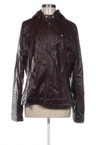 Damen Lederjacke, Größe M, Farbe Braun, Preis 11,99 €