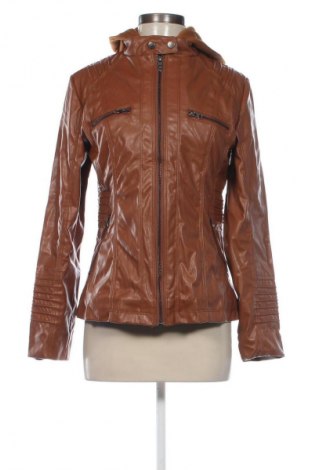 Damen Lederjacke, Größe M, Farbe Braun, Preis € 40,99