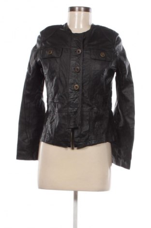 Damen Lederjacke, Größe S, Farbe Schwarz, Preis 22,99 €