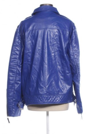 Damen Lederjacke, Größe XL, Farbe Blau, Preis € 24,99