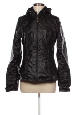 Damen Lederjacke, Größe L, Farbe Schwarz, Preis 18,99 €