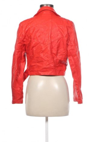 Damen Lederjacke Bershka, Größe XS, Farbe Rot, Preis € 26,99