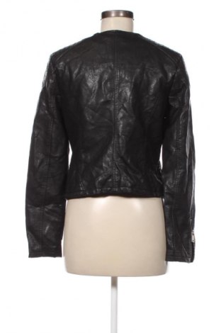 Damen Lederjacke Cubus, Größe M, Farbe Schwarz, Preis 16,99 €