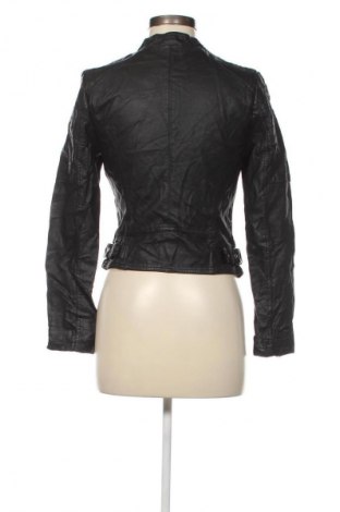 Damen Lederjacke Cubus, Größe XS, Farbe Schwarz, Preis 26,99 €