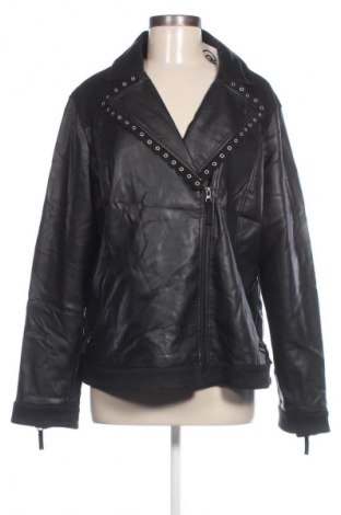 Damen Lederjacke Essentials by Tchibo, Größe XL, Farbe Schwarz, Preis 18,99 €