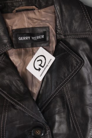 Дамско кожено яке Gerry Weber, Размер S, Цвят Кафяв, Цена 49,99 лв.