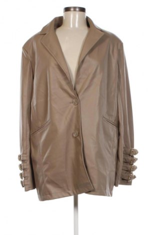 Damen Lederjacke Hoermanseder x About You, Größe M, Farbe Beige, Preis 36,49 €