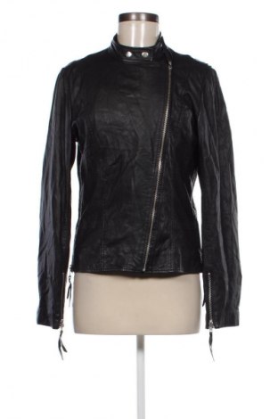 Damen Lederjacke Just Female, Größe M, Farbe Schwarz, Preis 55,99 €