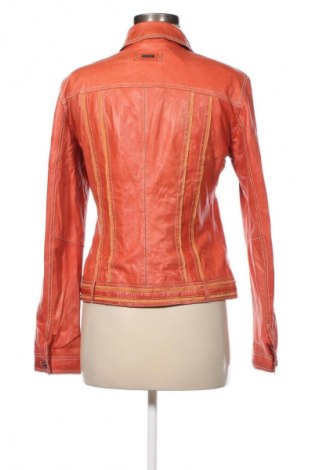 Damen Lederjacke Milestone, Größe M, Farbe Orange, Preis € 55,99