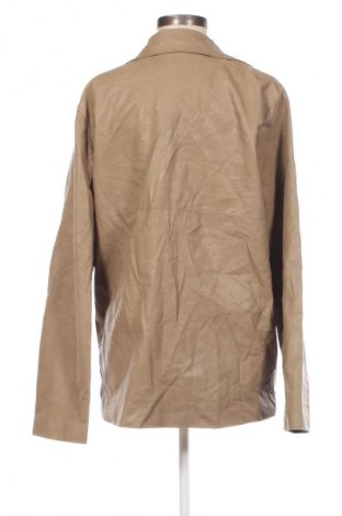 Damen Lederjacke NA-KD, Größe S, Farbe Beige, Preis 14,49 €