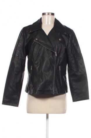 Damen Lederjacke Noisy May, Größe M, Farbe Schwarz, Preis € 22,99