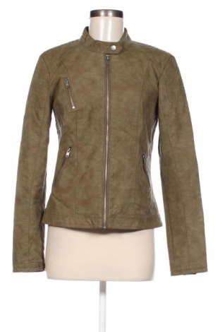 Damen Lederjacke Online, Größe M, Farbe Grün, Preis 14,49 €