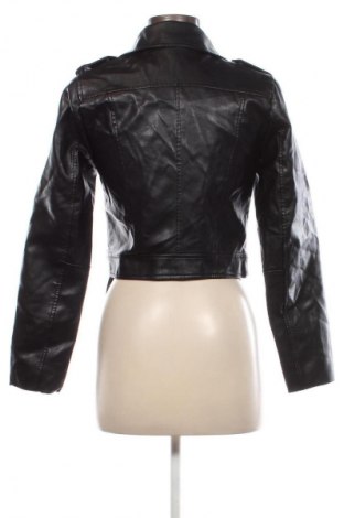 Damen Lederjacke SHEIN, Größe S, Farbe Schwarz, Preis 40,79 €