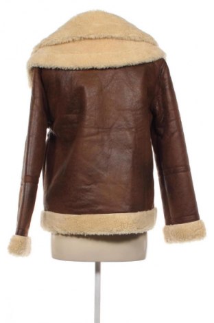 Damen Lederjacke Topshop, Größe S, Farbe Braun, Preis 46,99 €