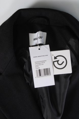 Palton de femei About You, Mărime M, Culoare Negru, Preț 345,99 Lei