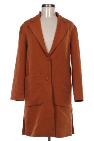 Damenmantel Bershka, Größe XS, Farbe Orange, Preis € 18,79