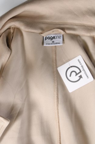 Damenmantel Page One, Größe M, Farbe Beige, Preis € 12,49