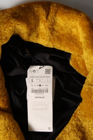 Damenmantel Zara, Größe L, Farbe Gelb, Preis 60,49 €