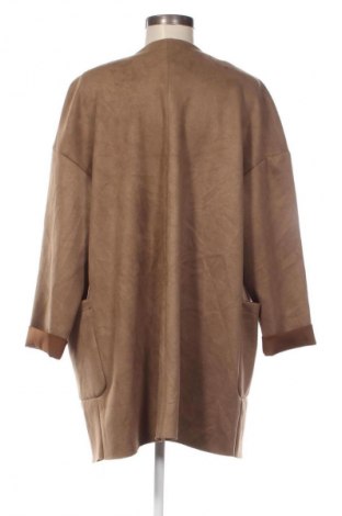 Damenmantel Zara, Größe XS, Farbe Beige, Preis 15,99 €