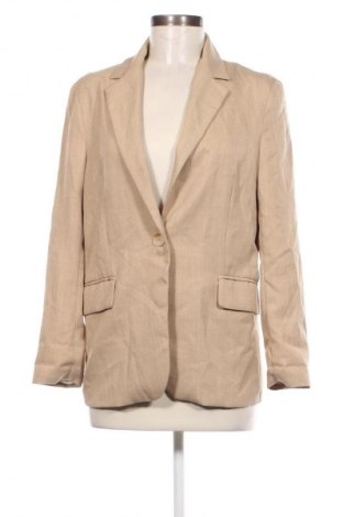 Damen Blazer Bershka, Größe XS, Farbe Beige, Preis 13,99 €