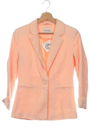 Damen Blazer Orsay, Größe XS, Farbe Rosa, Preis 4,99 €